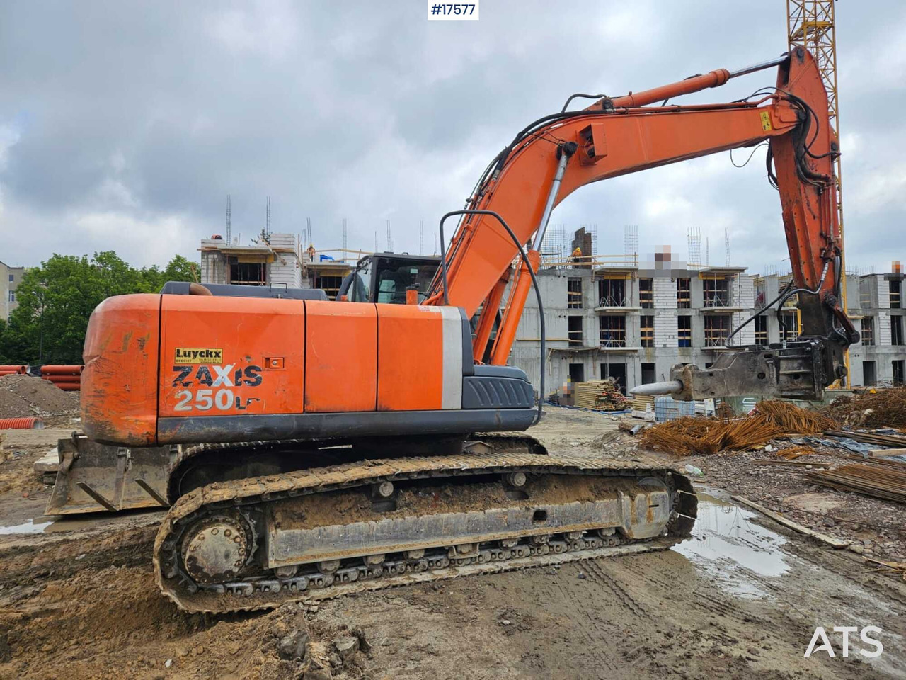 2011 Hitachi Zaxis 250 LC - Bæltegravemaskine: billede 4 2011 Hitachi Zaxis 250 LC - Bæltegravemaskine: billede 4