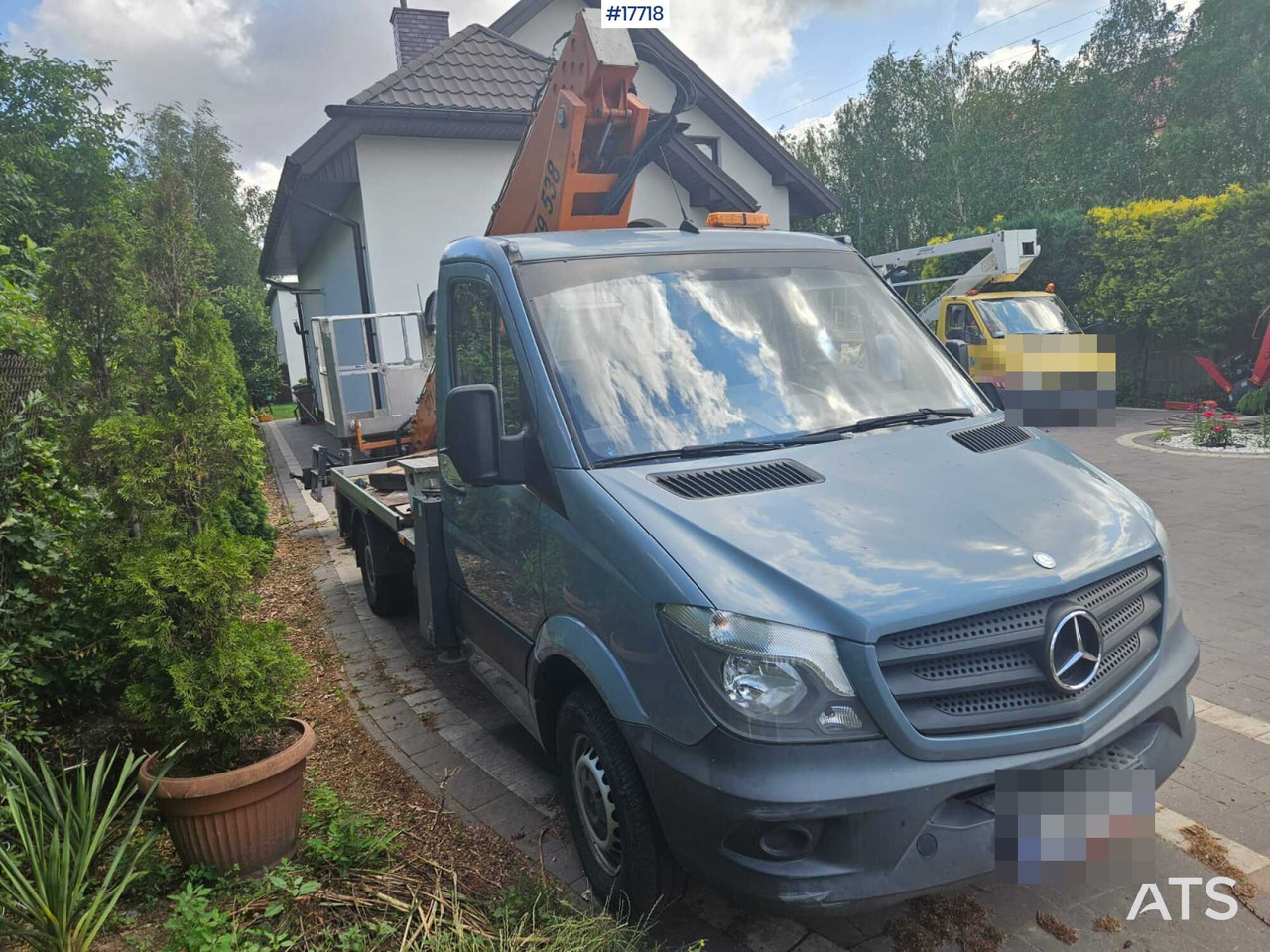2014 Mercedes-Benz Sprinter - Lastbil med mandskabslift: billede 3 2014 Mercedes-Benz Sprinter - Lastbil med mandskabslift: billede 3