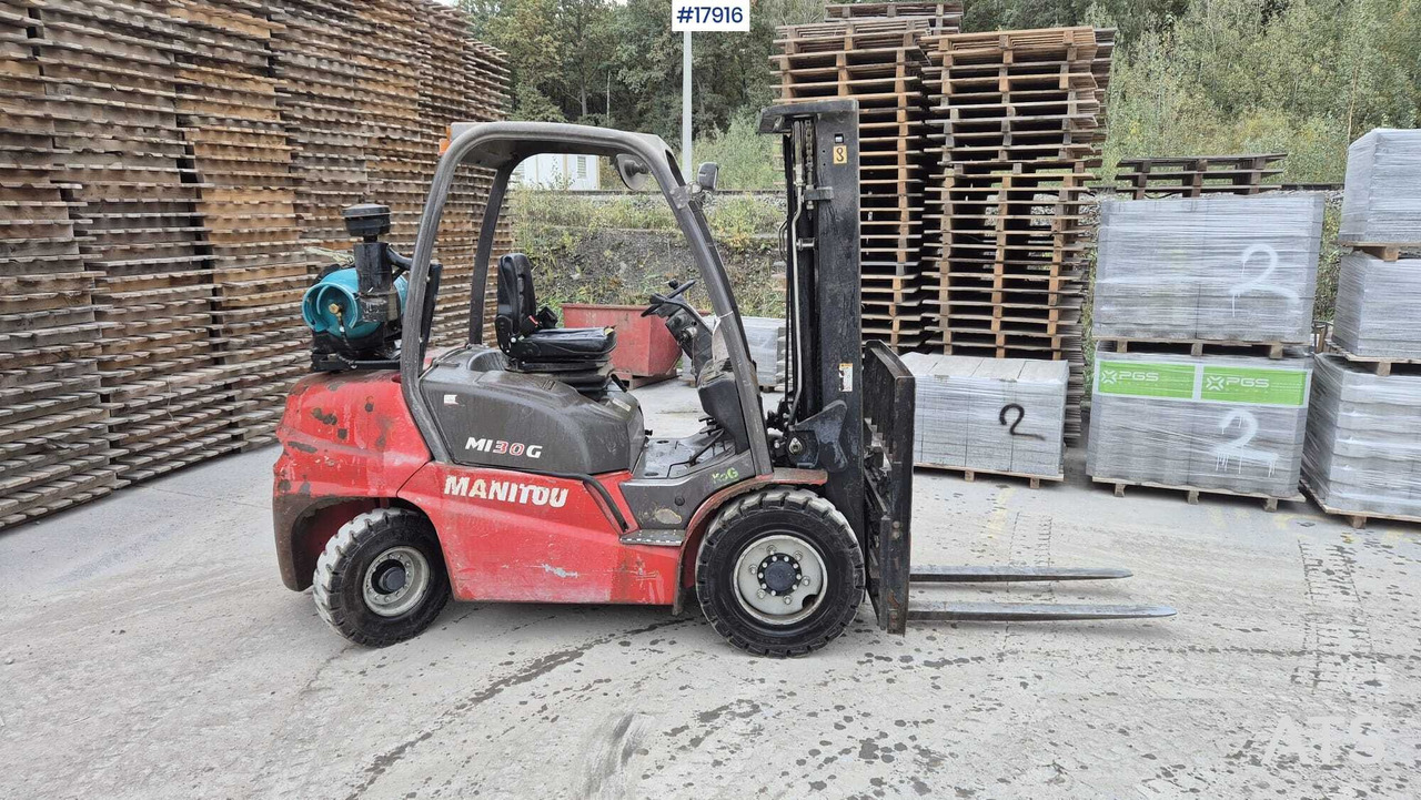 2015 Manitou MI 30 G - Gas gaffeltruck: billede 2 2015 Manitou MI 30 G - Gas gaffeltruck: billede 2