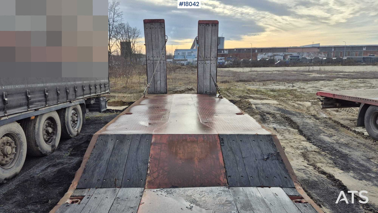 GOLDHOFER STZ TL4 low-bed semi-trailer (1997) - Nedbygget platform sættevogn: billede 5 GOLDHOFER STZ TL4 low-bed semi-trailer (1997) - Nedbygget platform sættevogn: billede 5