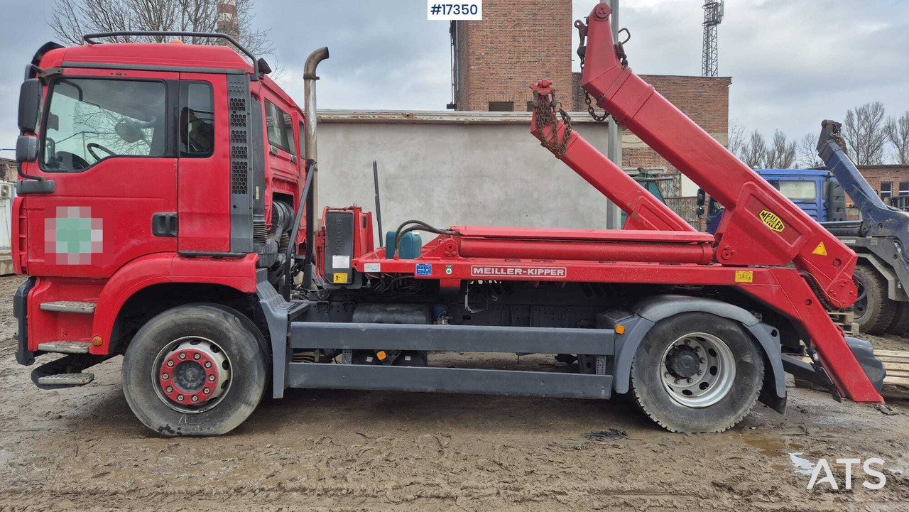 MAN TGA 18.430 (2006) MEILLER KIPPER (2007) skip loader - Liftdumper lastbil: billede 1 MAN TGA 18.430 (2006) MEILLER KIPPER (2007) skip loader - Liftdumper lastbil: billede 1