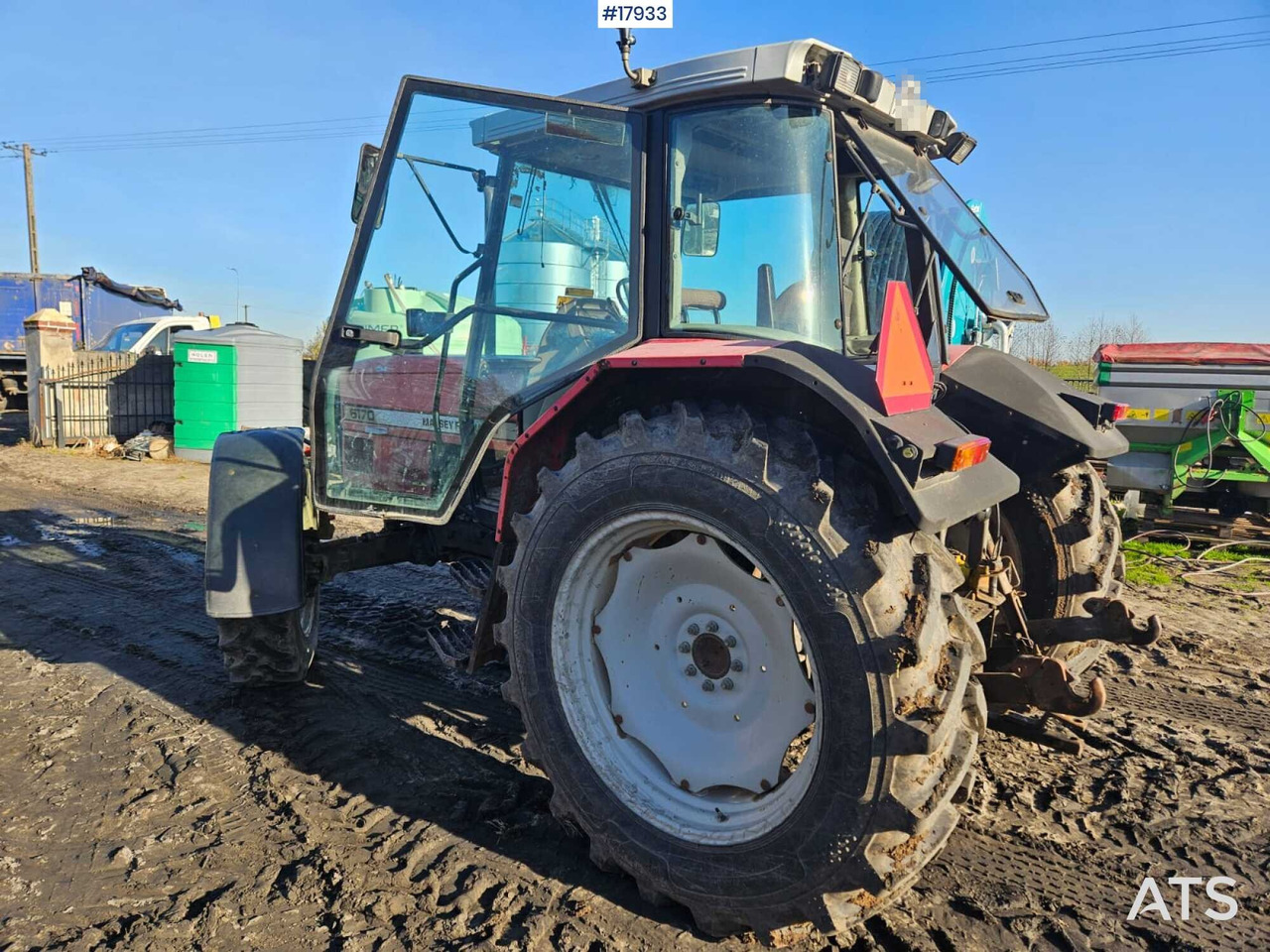 Massey Ferguson 6170 tractor (1995) - Traktor: billede 5 Massey Ferguson 6170 tractor (1995) - Traktor: billede 5