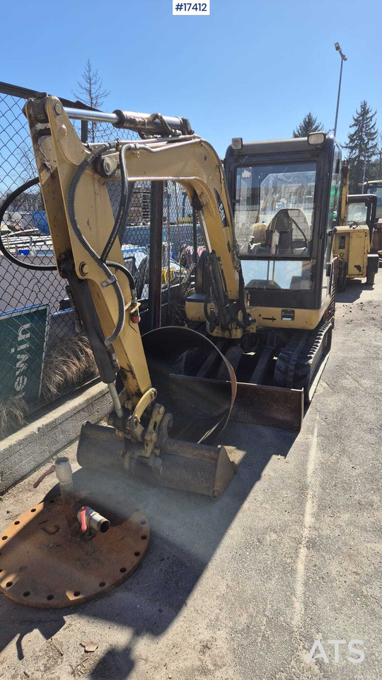Mini excavator CATERPILLAR 302.5 (2004) two buckets, quick couplers. - Minigravemaskine: billede 4 Mini excavator CATERPILLAR 302.5 (2004) two buckets, quick couplers. - Minigravemaskine: billede 4