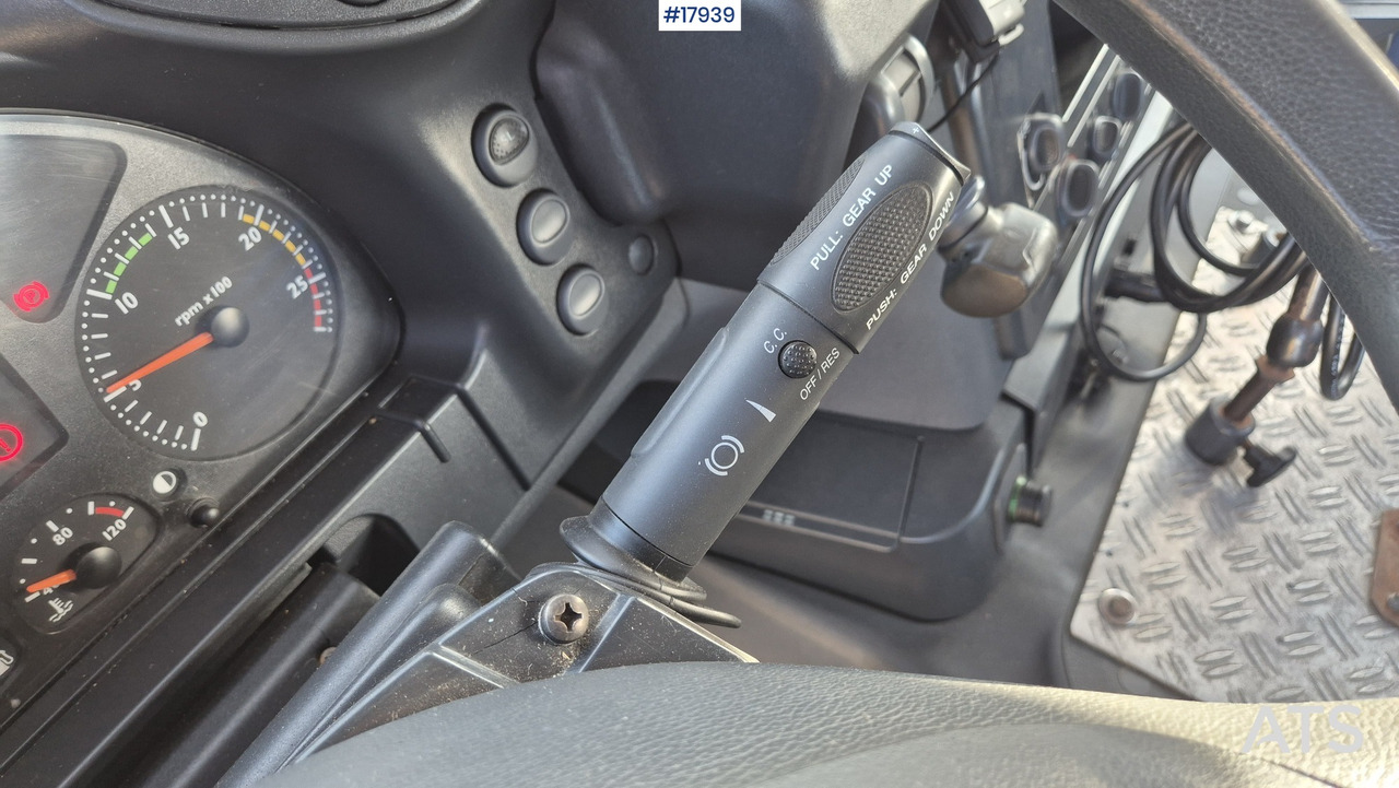 Tipvogn lastbil Tipper/sand spreader IVECO TRAKKER 410 6x4 (2008): billede 19