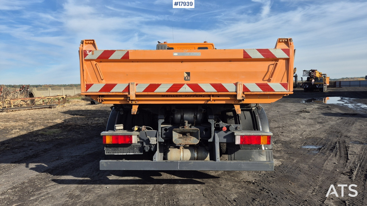 Tipvogn lastbil Tipper/sand spreader IVECO TRAKKER 410 6x4 (2008): billede 9