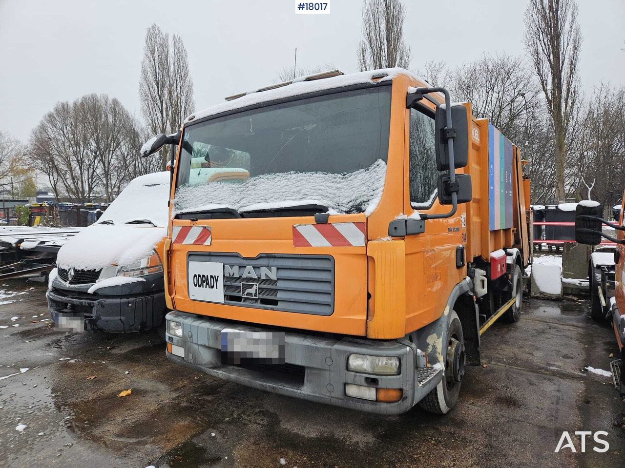 Truck MAN TGA 12.180 (2007) with EKOCEL mini garbage truck body - Affaldsmaskine: billede 4 Truck MAN TGA 12.180 (2007) with EKOCEL mini garbage truck body - Affaldsmaskine: billede 4
