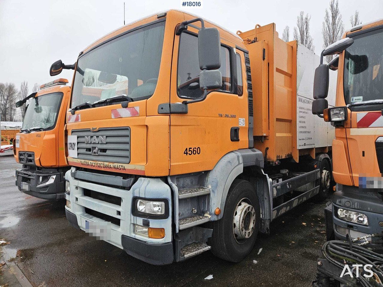 Truck MAN TGA 26.320 (2007) with EKOCEL MEDIUM XL garbage truck body. - Affaldsmaskine: billede 1 Truck MAN TGA 26.320 (2007) with EKOCEL MEDIUM XL garbage truck body. - Affaldsmaskine: billede 1