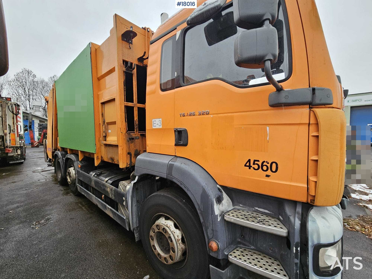 Truck MAN TGA 26.320 (2007) with EKOCEL MEDIUM XL garbage truck body. - Affaldsmaskine: billede 4 Truck MAN TGA 26.320 (2007) with EKOCEL MEDIUM XL garbage truck body. - Affaldsmaskine: billede 4