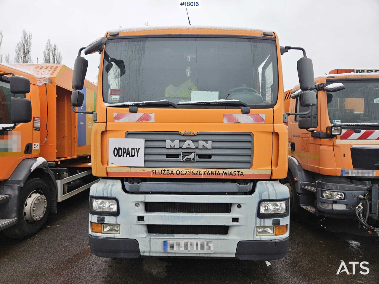 Truck MAN TGA 26.320 (2007) with EKOCEL MEDIUM XL garbage truck body. - Affaldsmaskine: billede 2 Truck MAN TGA 26.320 (2007) with EKOCEL MEDIUM XL garbage truck body. - Affaldsmaskine: billede 2