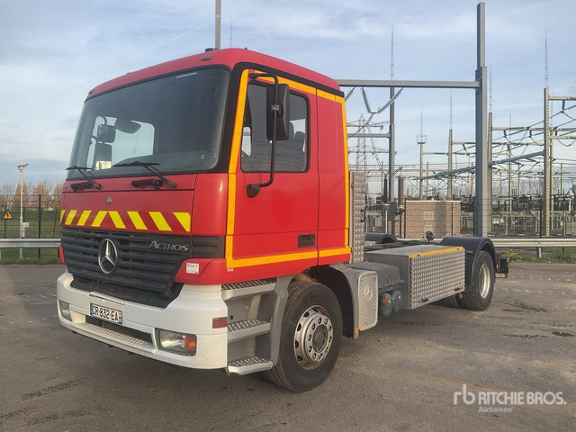 1999 Mercedes-Benz Actros 1835 4x2 Cab and Chassis - Lastbil chassis: billede 1 1999 Mercedes-Benz Actros 1835 4x2 Cab and Chassis - Lastbil chassis: billede 1