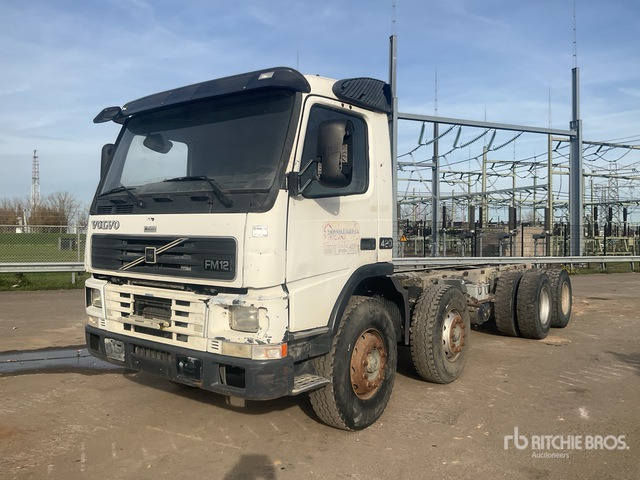 1999 Volvo FM12 8x4 Twin-Steer Cab and Chassis - Lastbil chassis: billede 1 1999 Volvo FM12 8x4 Twin-Steer Cab and Chassis - Lastbil chassis: billede 1