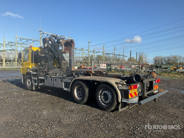2008 DAF FAS75 6x2 Hooklift Truck - Lastbil kroghejs, Lastbil med kran: billede 4 2008 DAF FAS75 6x2 Hooklift Truck - Lastbil kroghejs, Lastbil med kran: billede 4