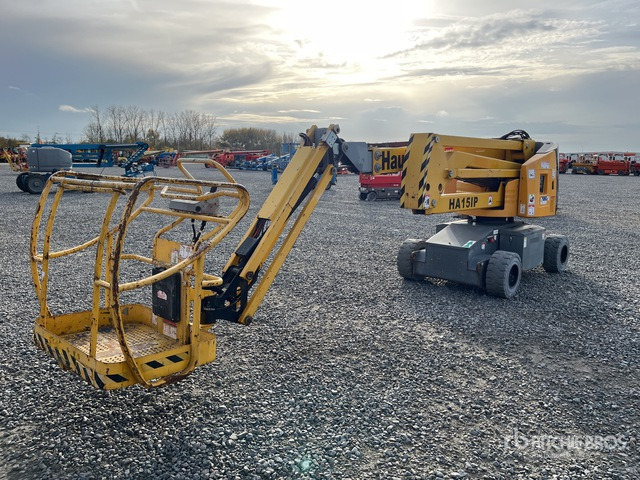 2010 Haulotte HA15IP 2WD Electric Articulating Boom Lift - Bomlift: billede 4 2010 Haulotte HA15IP 2WD Electric Articulating Boom Lift - Bomlift: billede 4