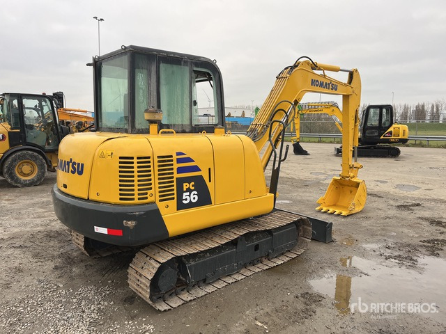 2013 Komatsu PC56-7 (Inoperable) Mini Excavator: <6.6t - Minigravemaskine: billede 3 2013 Komatsu PC56-7 (Inoperable) Mini Excavator: <6.6t - Minigravemaskine: billede 3