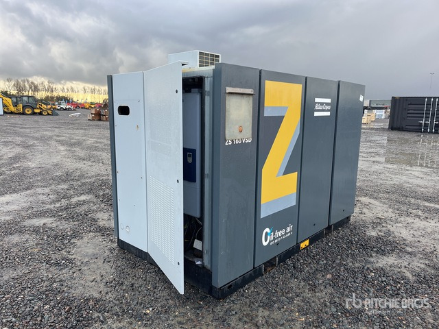 2019 Atlas Copco ZS160VCA Electric Air Compressor - Luftkompressor: billede 3 2019 Atlas Copco ZS160VCA Electric Air Compressor - Luftkompressor: billede 3