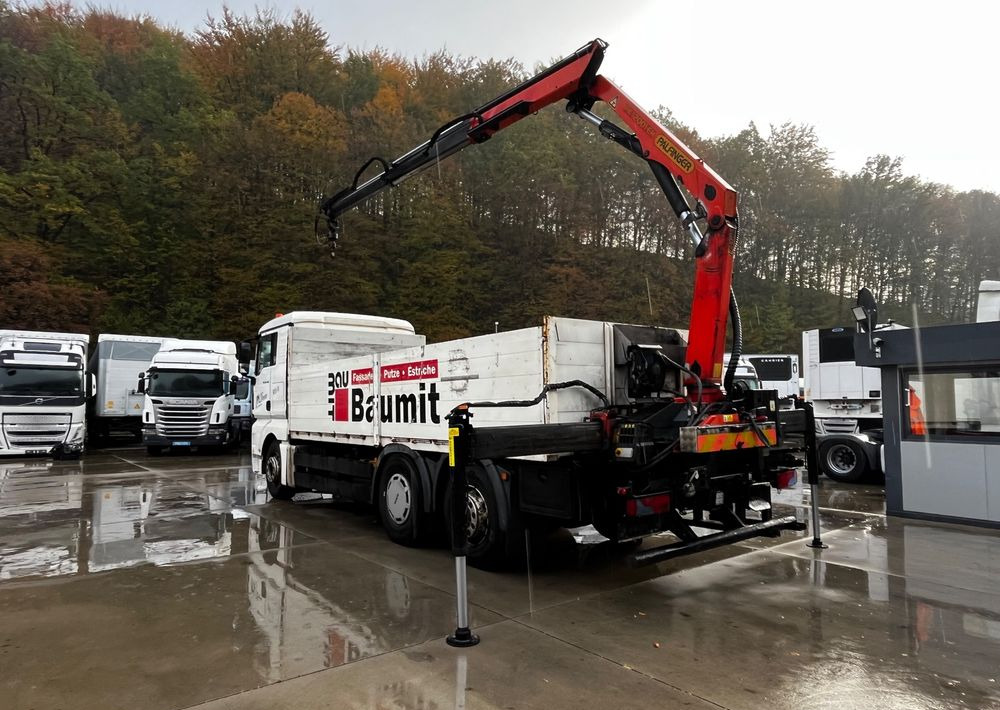 MAN TGX 26.440 // 2009 // Palfinger PK 12001EH Radio // Oś skrętna i podnoszona // - Lastbil med lad, Lastbil med kran: billede 4 MAN TGX 26.440 // 2009 // Palfinger PK 12001EH Radio // Oś skrętna i podnoszona // - Lastbil med lad, Lastbil med kran: billede 4