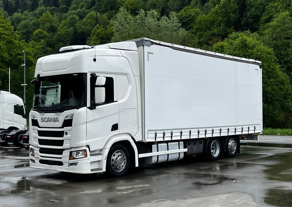 Scania R410 // 2018 Rok 6x2 // Retarder // Automat // Led // Navi // 77 // - Lastbil med presenning: billede 1 Scania R410 // 2018 Rok 6x2 // Retarder // Automat // Led // Navi // 77 // - Lastbil med presenning: billede 1