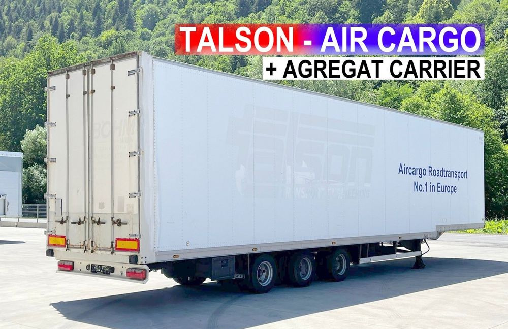 Talson Chłodnia Air Cargo // Carrier Maxima // 2006 Rok // Rolki // Przesyłki lotnicze // - Kølevogn sættevogn: billede 1 Talson Chłodnia Air Cargo // Carrier Maxima // 2006 Rok // Rolki // Przesyłki lotnicze // - Kølevogn sættevogn: billede 1