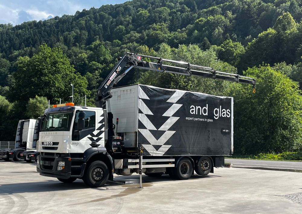 Iveco Stralis 360 // HIAB 144 E4 HIDUO + Radio // Zabudowa 6m // Oś podnoszona - Trækker: billede 1 Iveco Stralis 360 // HIAB 144 E4 HIDUO + Radio // Zabudowa 6m // Oś podnoszona - Trækker: billede 1