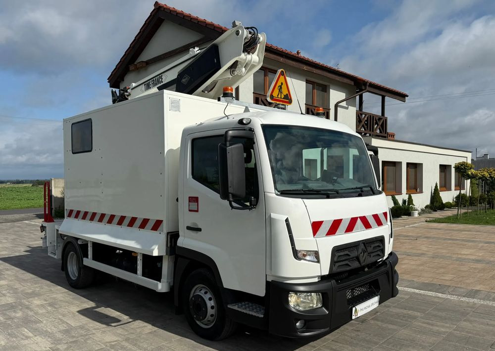 Renault D - Lastbil med mandskabslift: billede 4 Renault D - Lastbil med mandskabslift: billede 4