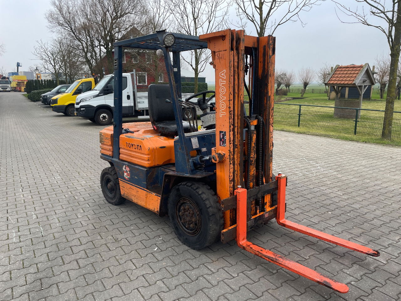 Toyota 2.5ton diesel triplo heftruck forklift - Gaffeltruck: billede 4 Toyota 2.5ton diesel triplo heftruck forklift - Gaffeltruck: billede 4