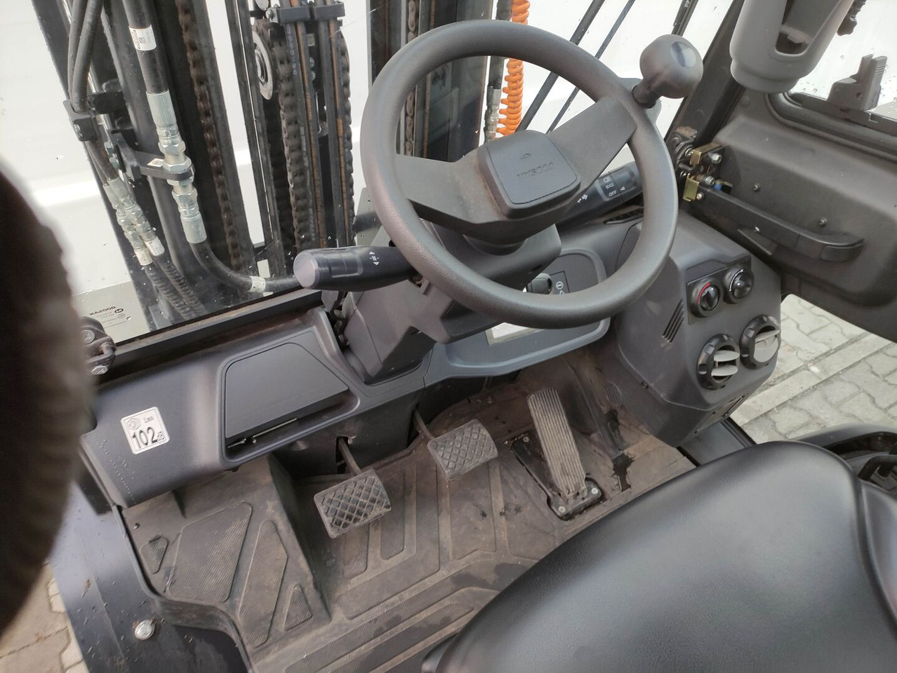 Doosan D35C-9 - Diesel gaffeltruck: billede 5 Doosan D35C-9 - Diesel gaffeltruck: billede 5