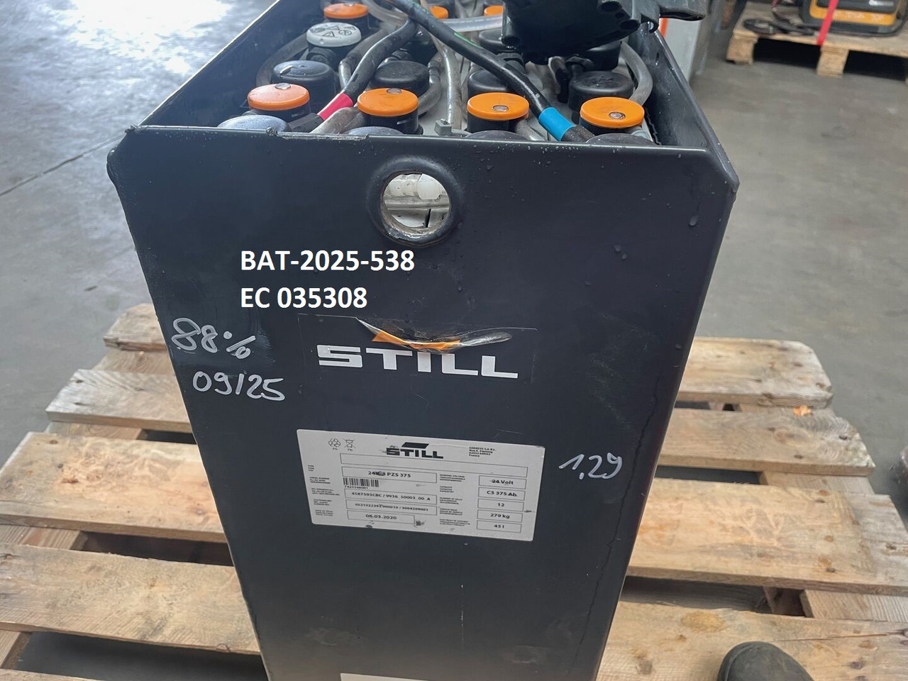 Hawker 24 Volt I 3 PZS 375 - Batteri for Materialehåndteringsudstyr: billede 5 Hawker 24 Volt I 3 PZS 375 - Batteri for Materialehåndteringsudstyr: billede 5