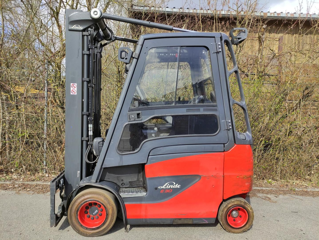 Linde E30H-01/600-387 - El gaffeltruck: billede 1 Linde E30H-01/600-387 - El gaffeltruck: billede 1