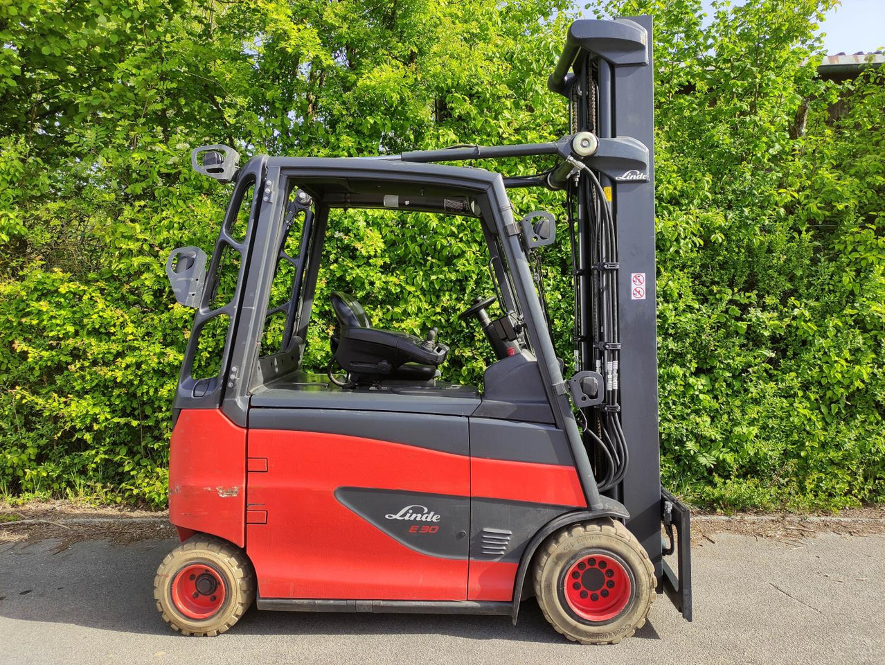 Linde E30HL-01/600-387 - El gaffeltruck: billede 2 Linde E30HL-01/600-387 - El gaffeltruck: billede 2