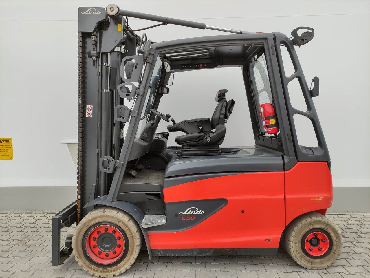 Linde E50HL-01-388 - El gaffeltruck: billede 1 Linde E50HL-01-388 - El gaffeltruck: billede 1
