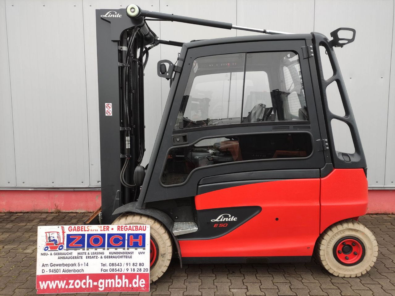 Linde E50HL-01-388 - El gaffeltruck: billede 1 Linde E50HL-01-388 - El gaffeltruck: billede 1