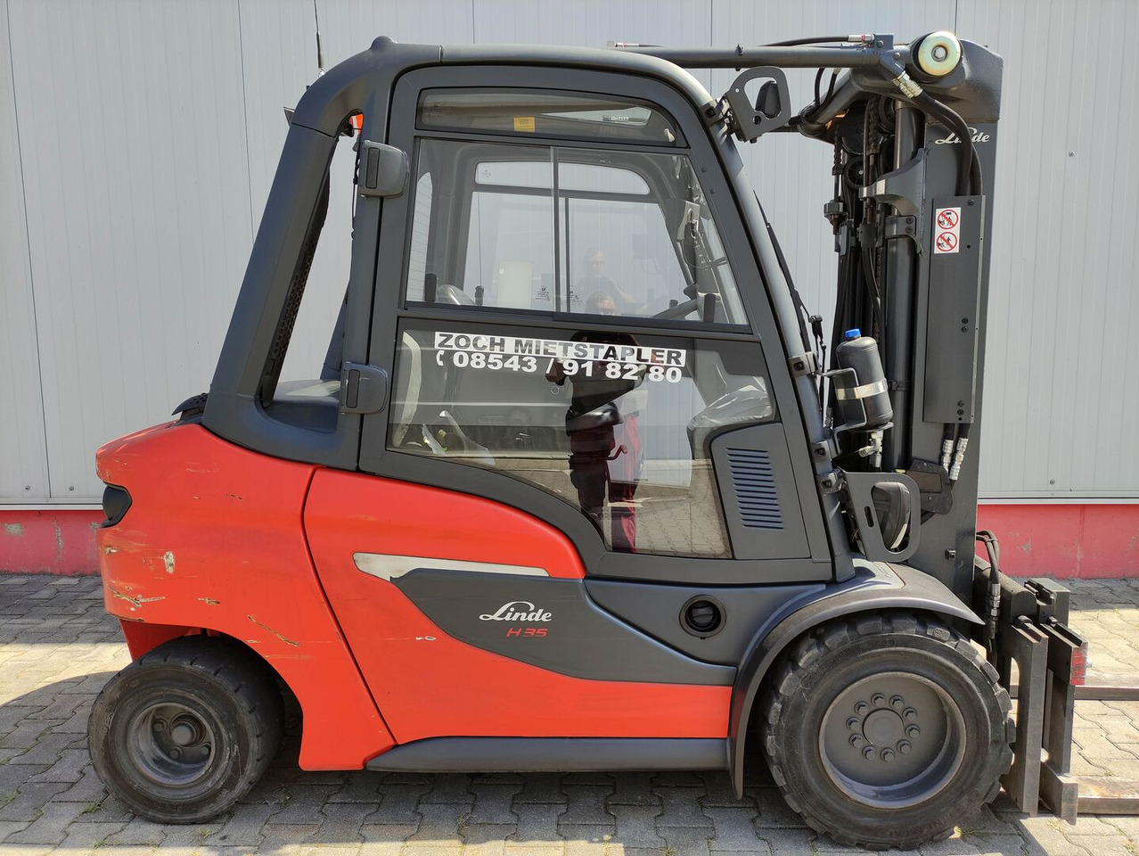 Linde H35D-01-1202 - Diesel gaffeltruck: billede 2 Linde H35D-01-1202 - Diesel gaffeltruck: billede 2