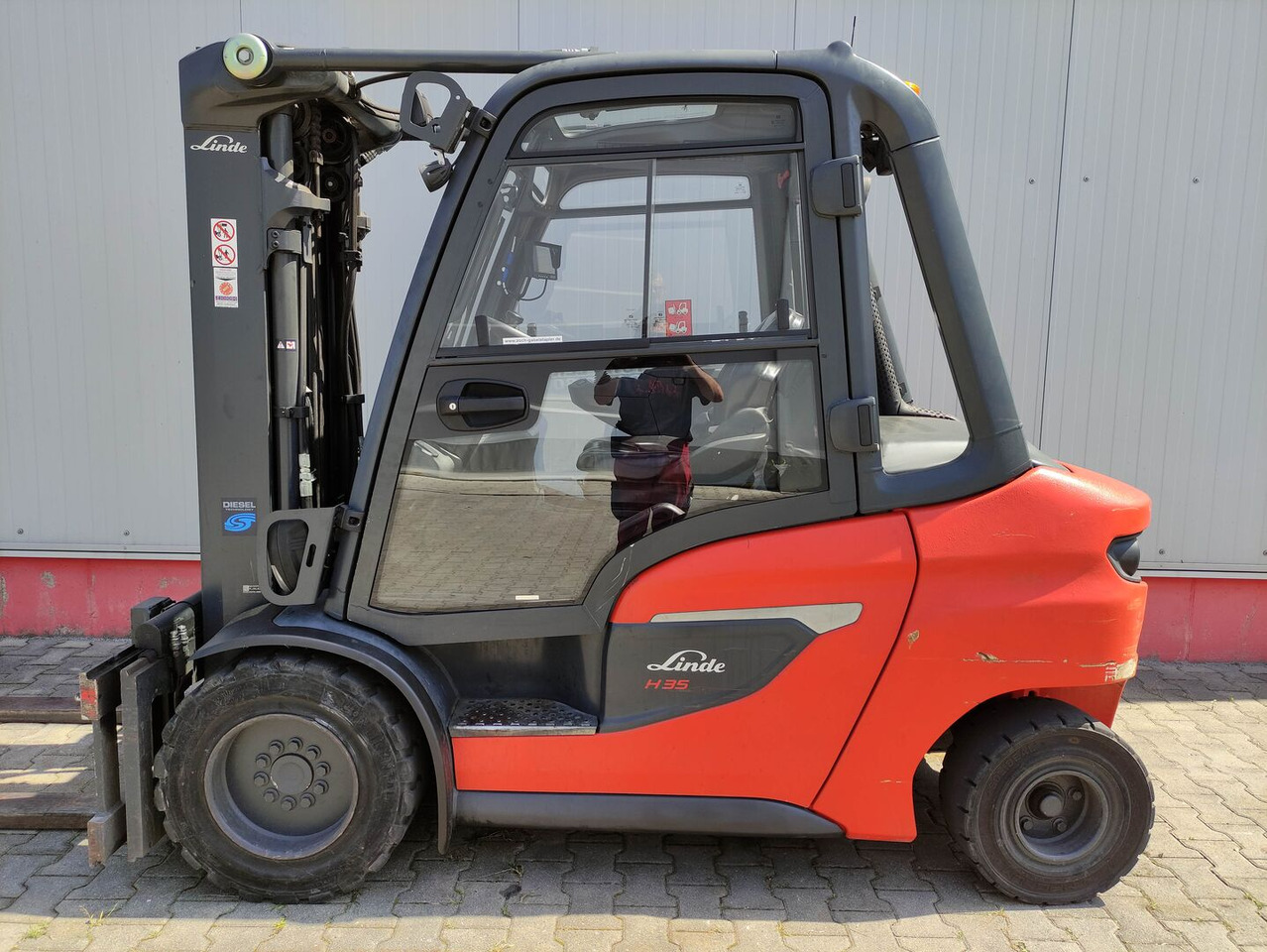 Linde H35D-01-1202 - Diesel gaffeltruck: billede 1 Linde H35D-01-1202 - Diesel gaffeltruck: billede 1
