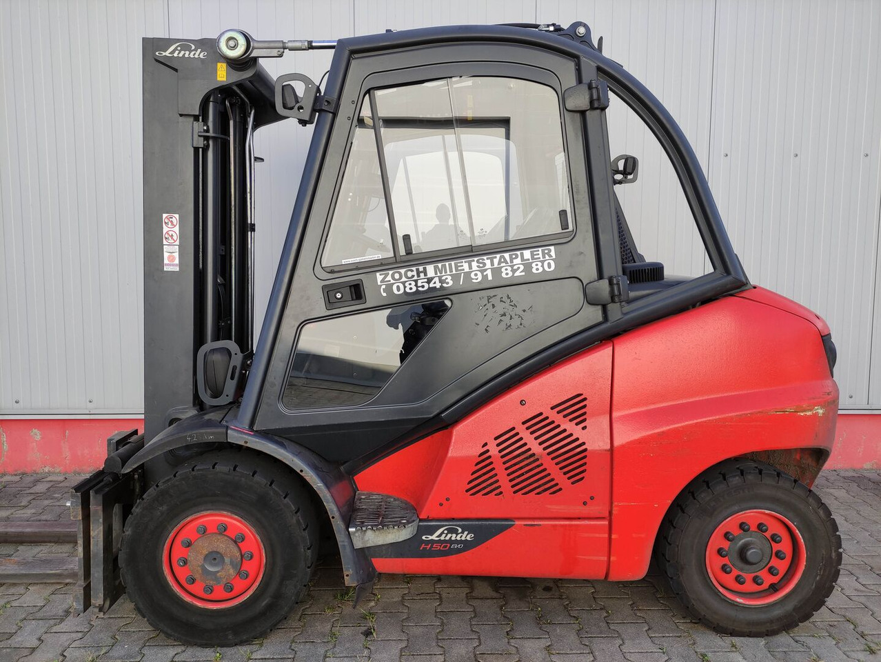 Linde H50D-02-394-EVO - Diesel gaffeltruck: billede 1 Linde H50D-02-394-EVO - Diesel gaffeltruck: billede 1