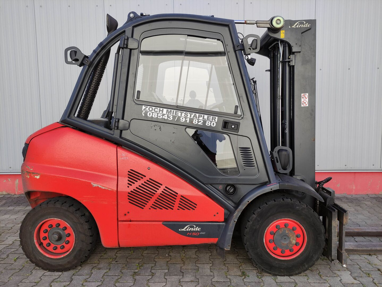 Linde H50D-02-394-EVO - Diesel gaffeltruck: billede 2 Linde H50D-02-394-EVO - Diesel gaffeltruck: billede 2