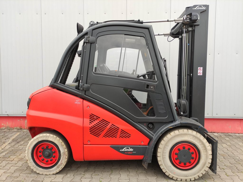 Linde H50D-02-394 - Diesel gaffeltruck: billede 2 Linde H50D-02-394 - Diesel gaffeltruck: billede 2