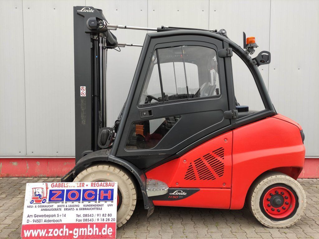 Linde H50D-02-394 - Diesel gaffeltruck: billede 1 Linde H50D-02-394 - Diesel gaffeltruck: billede 1