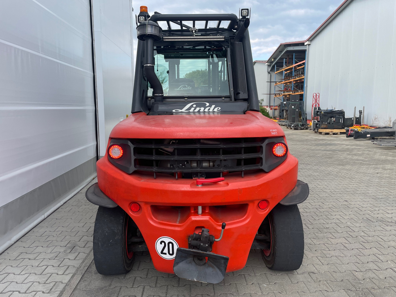 Linde H80D-03/1100-396 EVO - Diesel gaffeltruck: billede 4 Linde H80D-03/1100-396 EVO - Diesel gaffeltruck: billede 4