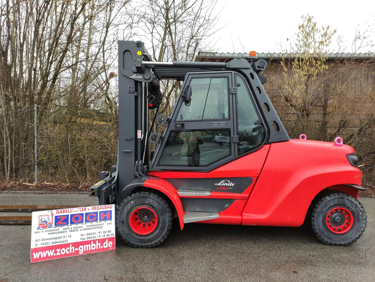 Linde H80D-1100-03-396 - Diesel gaffeltruck: billede 2 Linde H80D-1100-03-396 - Diesel gaffeltruck: billede 2