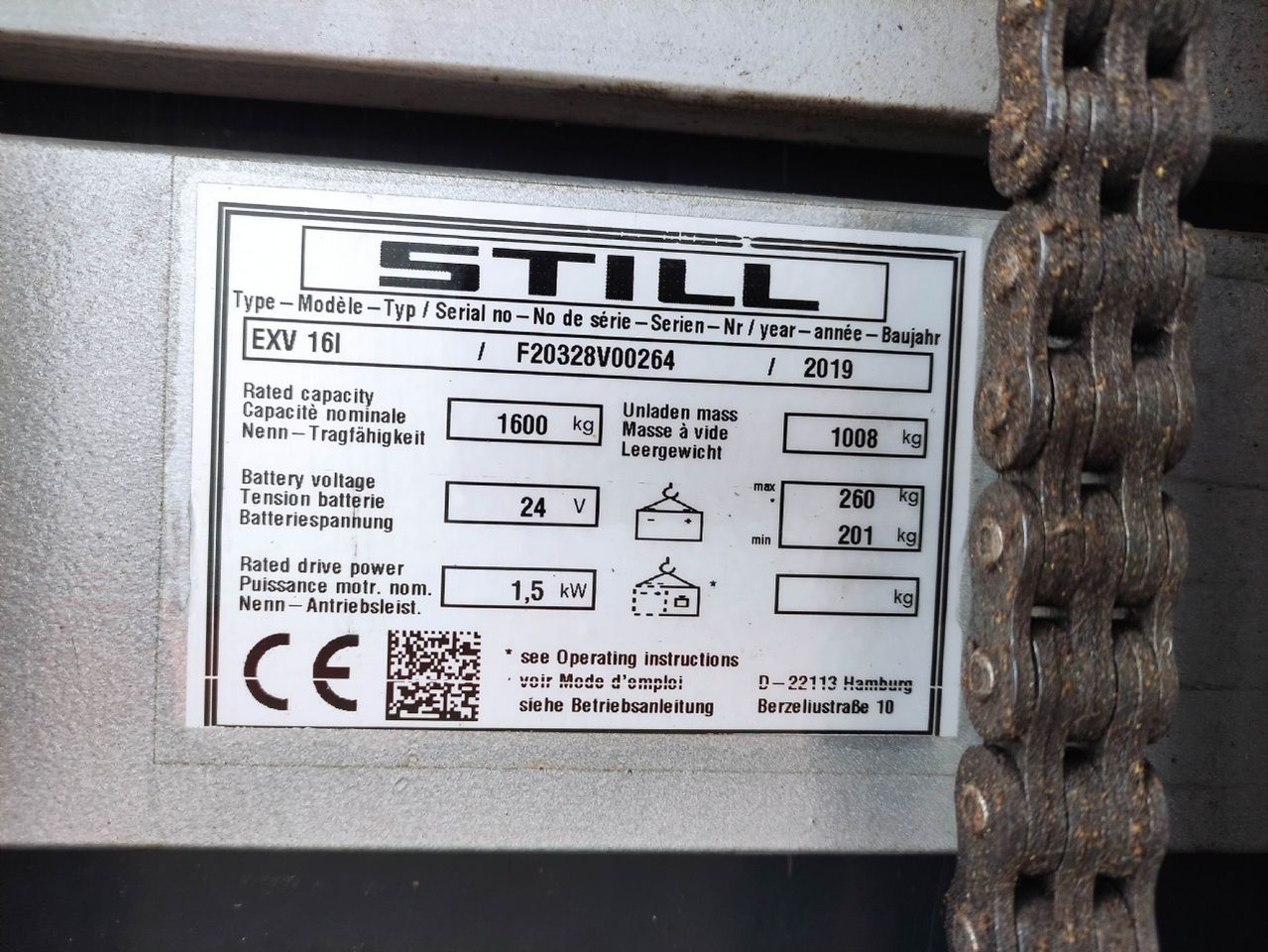 Still EXV 16 i - Stabler: billede 5 Still EXV 16 i - Stabler: billede 5