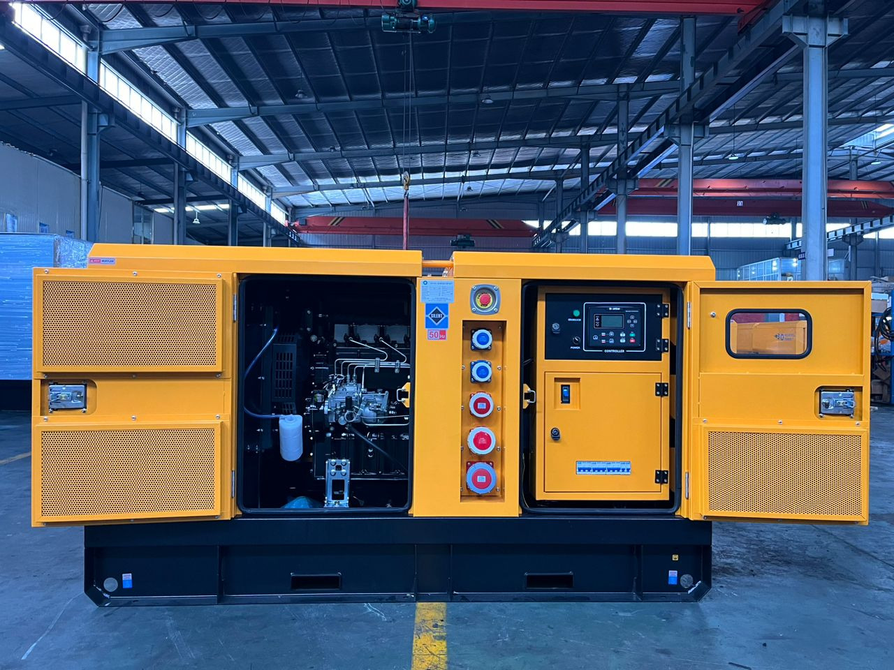 HELVETICA POWER HP030S1ASR 38KVA / 30KW Diesel Stromgenerator SuperSilent - Strømgenerator: billede 5 HELVETICA POWER HP030S1ASR 38KVA / 30KW Diesel Stromgenerator SuperSilent - Strømgenerator: billede 5