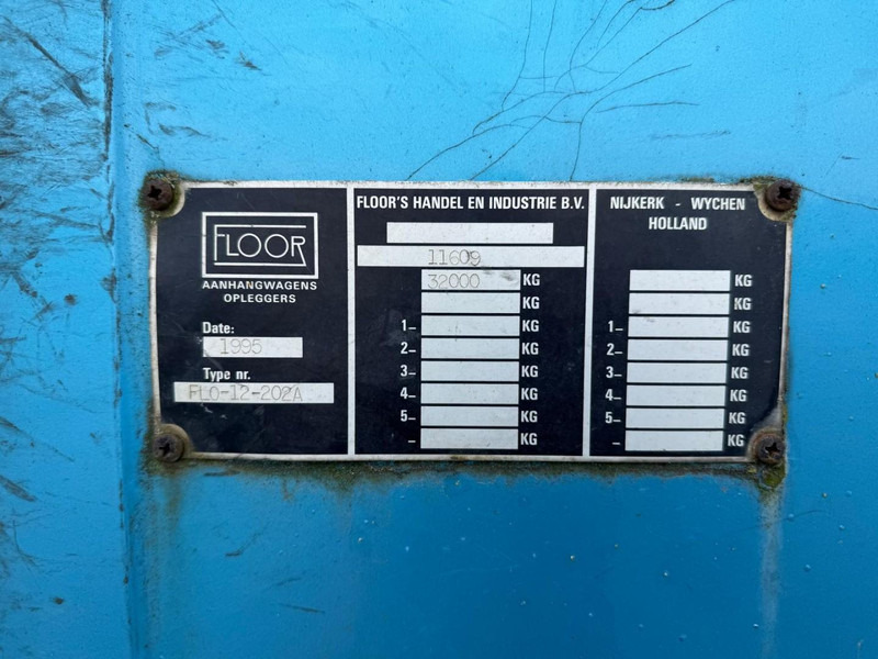 Floor FLO 12 202A 2 ASSEN, LAADKLEP. - Varevogn sættevogn: billede 3 Floor FLO 12 202A 2 ASSEN, LAADKLEP. - Varevogn sættevogn: billede 3