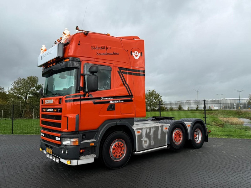 Scania R 164 GA 6X2/4 NA 580 SHOW TRUCK, GESTUURDE VOORLOPER, COMPLEET, TOP. - Trækker: billede 2 Scania R 164 GA 6X2/4 NA 580 SHOW TRUCK, GESTUURDE VOORLOPER, COMPLEET, TOP. - Trækker: billede 2