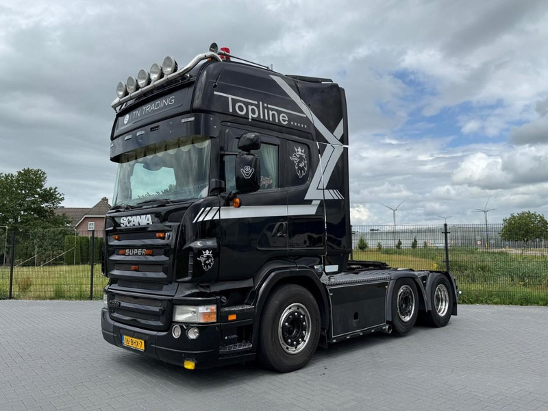 Scania R500 STEERING PUSHER, LEATHER, RETARDER, OPEN EXHAUST. - Trækker: billede 2 Scania R500 STEERING PUSHER, LEATHER, RETARDER, OPEN EXHAUST. - Trækker: billede 2