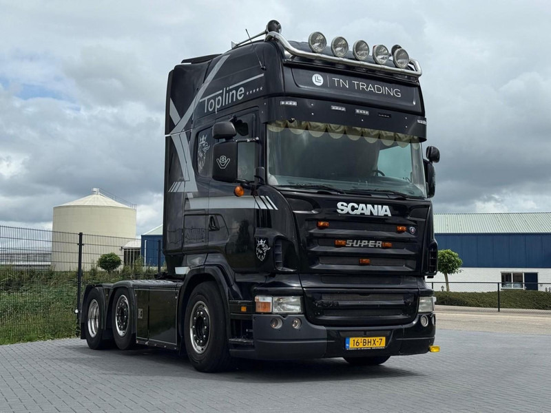 Scania R500 STEERING PUSHER, LEATHER, RETARDER, OPEN EXHAUST. - Trækker: billede 1 Scania R500 STEERING PUSHER, LEATHER, RETARDER, OPEN EXHAUST. - Trækker: billede 1
