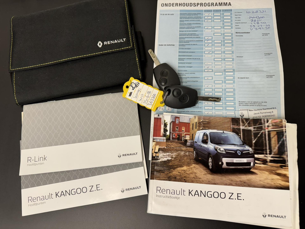 Renault Kangoo-Z.E. Dealeronderhouden Airco Cruise control Navigatie Radio/CD Parkeersensoren achter Dubbeldeurs - Små varebil: billede 3 Renault Kangoo-Z.E. Dealeronderhouden Airco Cruise control Navigatie Radio/CD Parkeersensoren achter Dubbeldeurs - Små varebil: billede 3