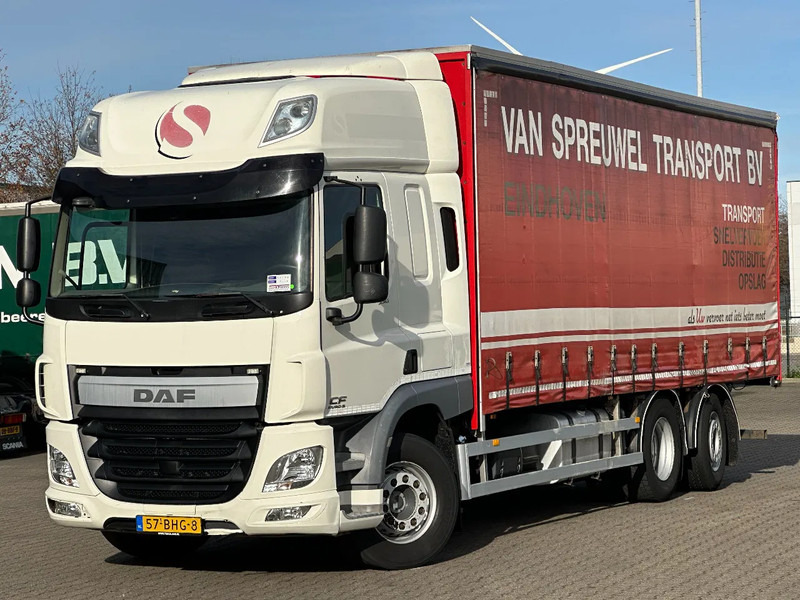 DAF CF 330 6X2*4 Schuifzeil / Laadklep / Kooiaap 05-2026 Apk! - Lastbil med presenning: billede 2 DAF CF 330 6X2*4 Schuifzeil / Laadklep / Kooiaap 05-2026 Apk! - Lastbil med presenning: billede 2