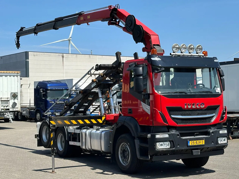 Iveco Stralis 400 6x2 HMF 1720 K3 Kraan Met 24T HTS Kabel Systeem / Rotator / Euro 6 - Lastbil med wirehejs, Lastbil med kran: billede 3 Iveco Stralis 400 6x2 HMF 1720 K3 Kraan Met 24T HTS Kabel Systeem / Rotator / Euro 6 - Lastbil med wirehejs, Lastbil med kran: billede 3
