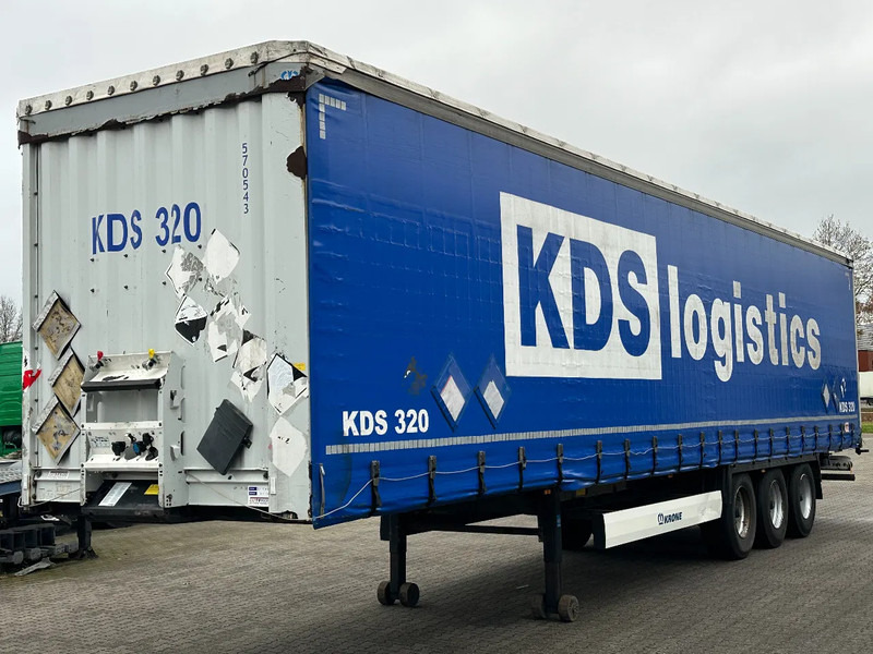 Krone Schuifzeil -Dak Met Borden / BPW-Assen / Apk 07-2026! - Gardintrailer: billede 3 Krone Schuifzeil -Dak Met Borden / BPW-Assen / Apk 07-2026! - Gardintrailer: billede 3