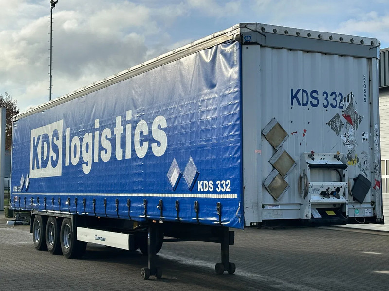 Krone Schuifzeil -Dak Met Borden / BPW-Assen / Apk 09-2026! - Gardintrailer: billede 4 Krone Schuifzeil -Dak Met Borden / BPW-Assen / Apk 09-2026! - Gardintrailer: billede 4